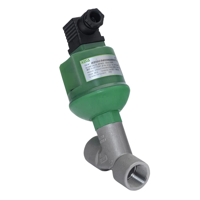 290C (8290C) Motorized Angle-Body Piston Valve