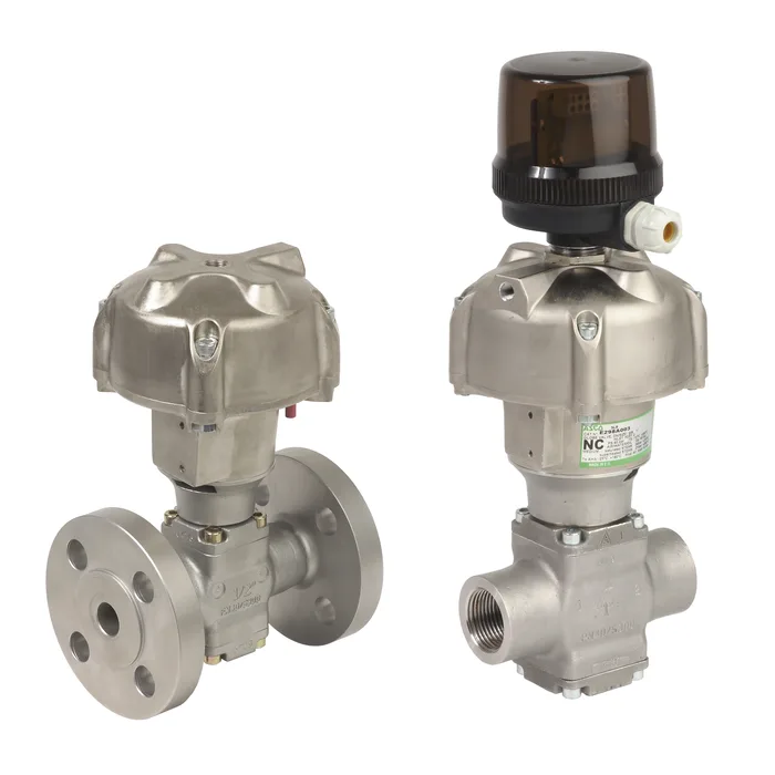 298 (8298) Air-Operated Stainless Piston Valve