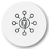 Icon representing ACD America Corporation's customer-centric approach, symbolizing the company's commitment to prioritizing customer needs and delivering exceptional service.